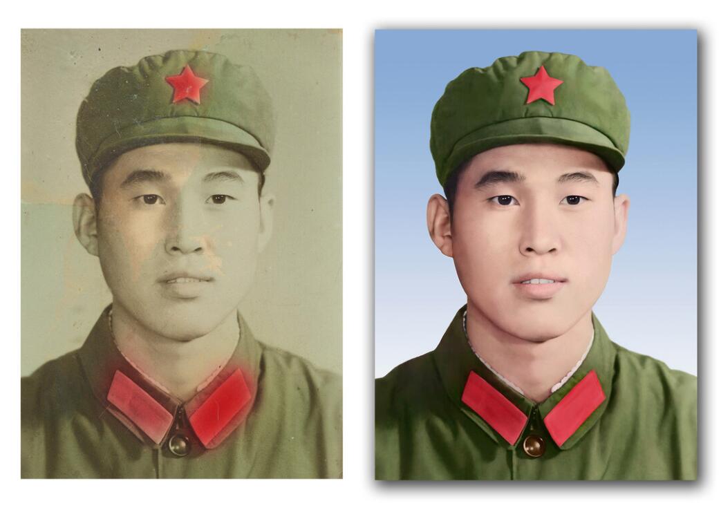 小榄镇破损照片修复-18